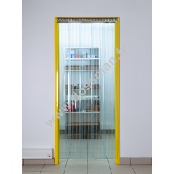 Porte à lanière 200x2 transparente Confort+ (-25°C) frigorifique souple
