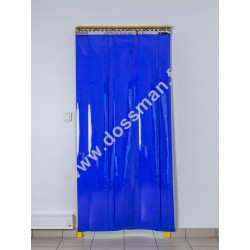 Porte à lanière 200x2 Opaque Bleue 