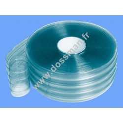 Rouleau de lame PVC 200 x 2 Transparent Confort+ (-25°C) Frigorifique