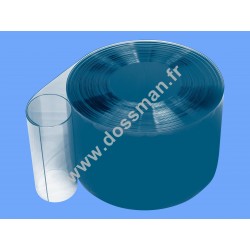 Rouleau de lamelle PVC 300x3mm Transparent (-60°C) frigorifique coupe froid